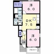 クリステル Aの間取り画像