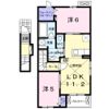 コロレ Ⅱの間取り画像