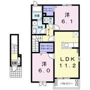 シャルマン阿部の間取り画像