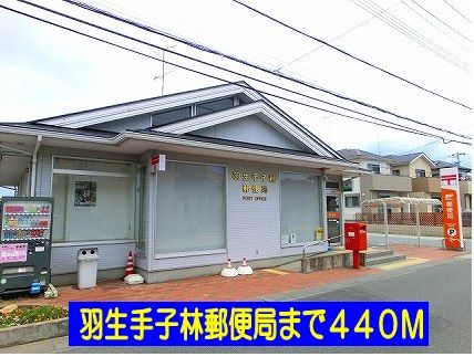 近くの羽生手子林郵便局まで440m(徒歩6分)
