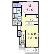 ラ ベル ピエスの間取り画像