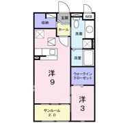 ラ・プランセスの間取り画像