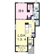 ルミエールⅠの間取り画像
