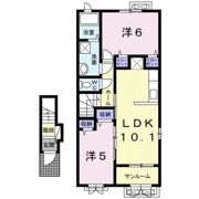 アンバートゥルーキャッスルⅡの間取り画像