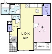 ソレイユ（田町）の間取り画像