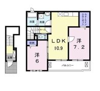 ソレイユ（田町）の間取り画像