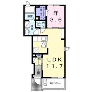 アスピラスィオン サクラの間取り画像
