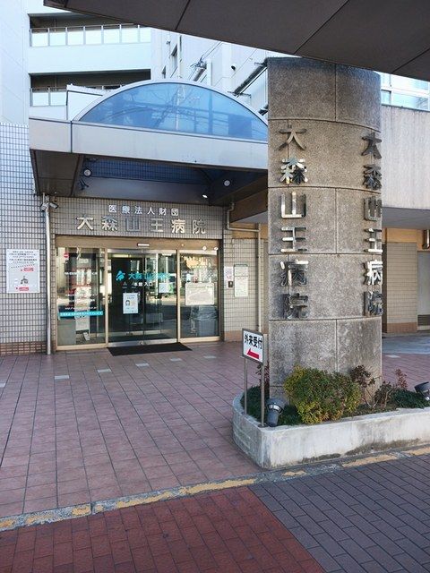 近くの大森山王病院まで334m(徒歩5分)