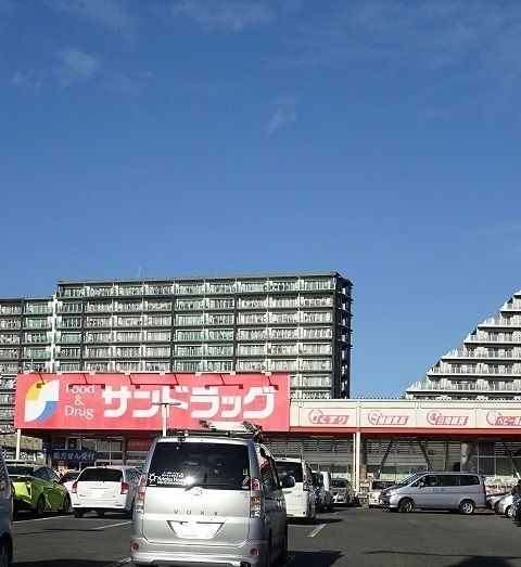 近くのサンドラッグまで700m(徒歩9分)
