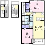 カルムメゾンの間取り画像