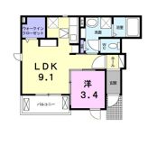 カセッタ Mの間取り画像