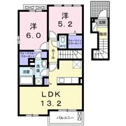 グリーン ゲイブルズの間取り画像