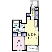 グリシーヌ シャトーの間取り画像