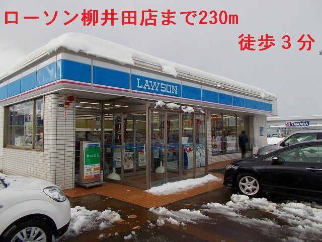 近くのローソンまで230m（徒歩3分）