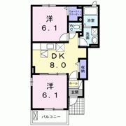 プチッタプチⅡの間取り画像