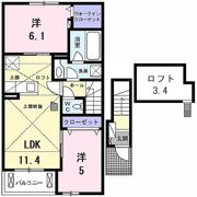 ラルーチェの間取り画像