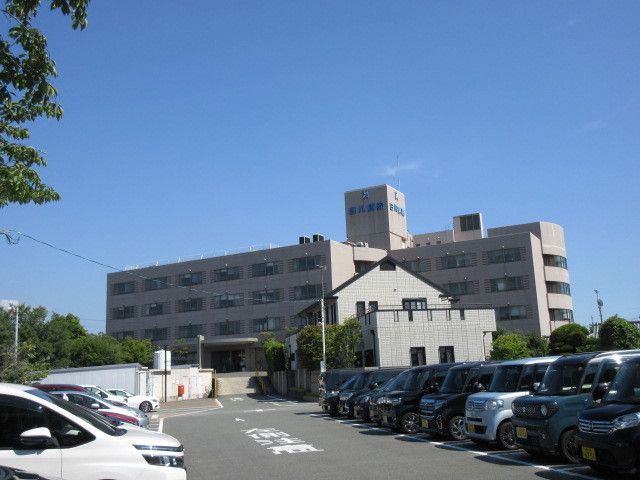 近くの白川病院まで1,100m(徒歩14分)