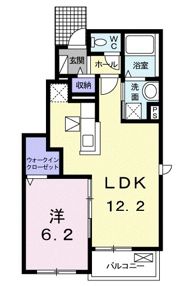 ロゼの間取り画像