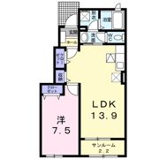 T・フロムⅠの間取り画像