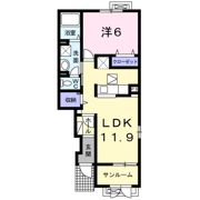 アルディ Ⅱの間取り画像
