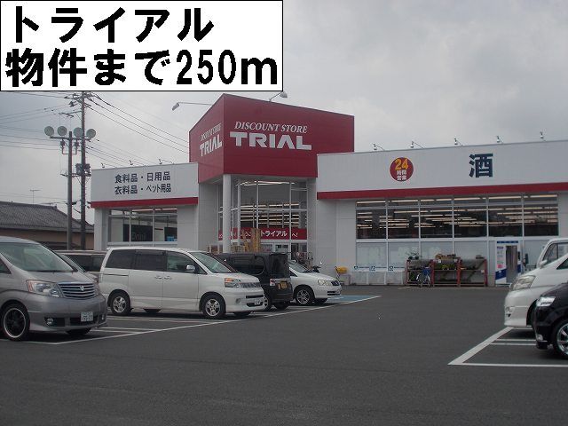 近くのトライアルまで250m（徒歩4分）