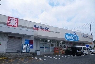 近くのウエルシア伊豆長岡駅前店まで1,100m（徒歩14分）