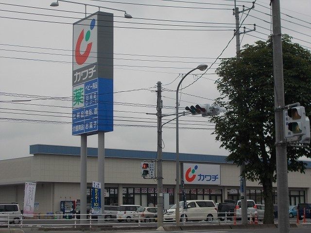 近くのカワチまで1,100m(徒歩14分)