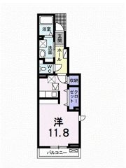 ベネディーレ Ⅱの間取り画像