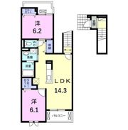 グランデ イーストの間取り画像