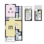ラシアⅢの間取り画像