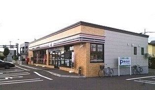 近くのセブンイレブンツインハープ店まで550m（徒歩7分）