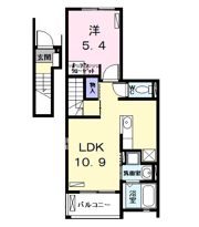ブリッサ港西Ⅱの間取り画像