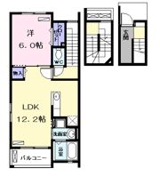 ブリッサ港西Ⅱの間取り画像