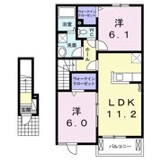 シェルトⅤの間取り画像