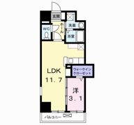 シェーナ下到津の間取り画像