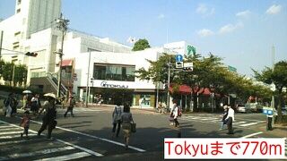 近くのTokyuまで770m(徒歩10分)