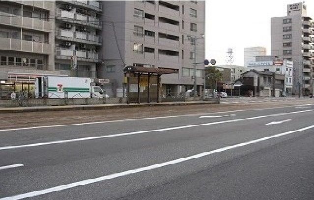 近くの広島電鉄　舟入町電停まで600m（徒歩8分）