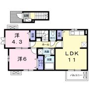 カルムKの間取り画像