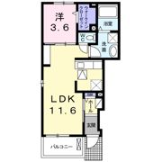 ボナール セカンド ハイツの間取り画像