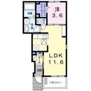ボナール セカンド ハイツの間取り画像