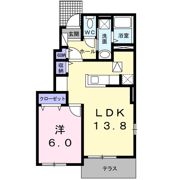 アイリン タウン Bの間取り画像