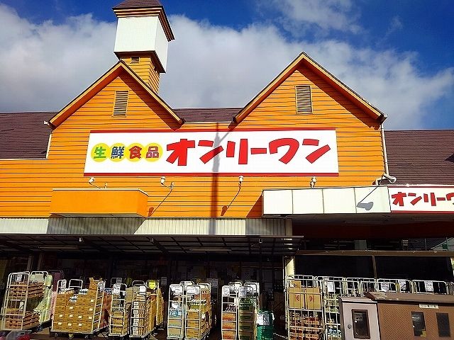 近くのオンリーワン沖野上店まで650m(徒歩9分)