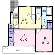サン フィオーレⅡの間取り画像