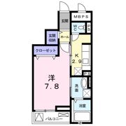 モリスコートの間取り画像