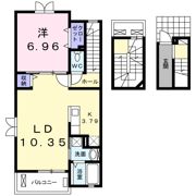 リヴェール Ⅱの間取り画像
