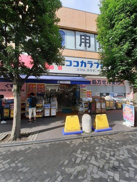 近くのココカラファインまで250m（徒歩4分）