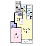 プレジール Ⅱの間取り画像