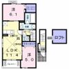 エスポワール 真伝 Ⅰの間取り画像