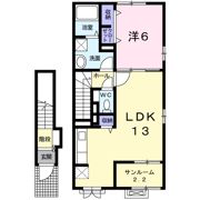 ラルーチェの間取り画像