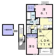 ベラ・ルーチェAの間取り画像